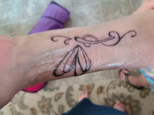 Explore men's family sleeve tattoo ideas, creative tattoo ideas in Westminster, available at Westminster Tattoo Company