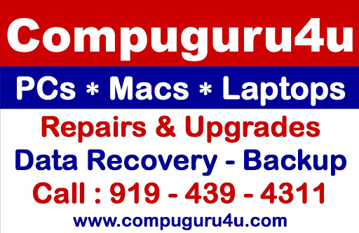 Computer Repair Service «CompuGuru4u», reviews and photos, 5432 Apex Peakway, Apex, NC 27502, USA