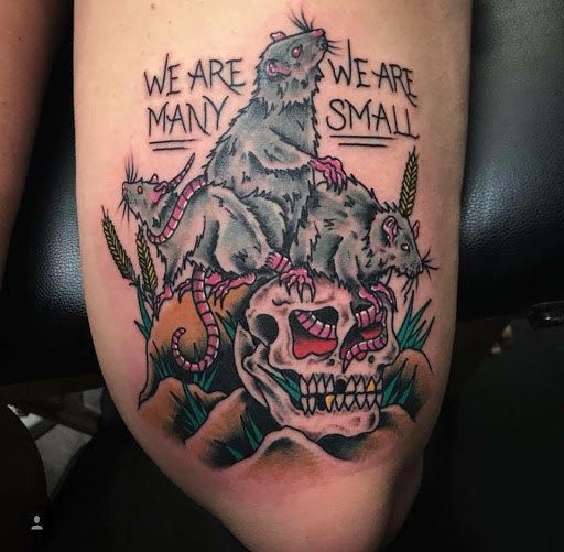 Explore tattoo ideas for a submissive, creative tattoo ideas in Nashville, available at Queen of Hearts Tattoos & Body Piercing