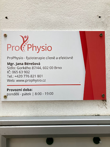 Komentáře a recenze na ProPhysio - moderní fyzioterapie v Brně