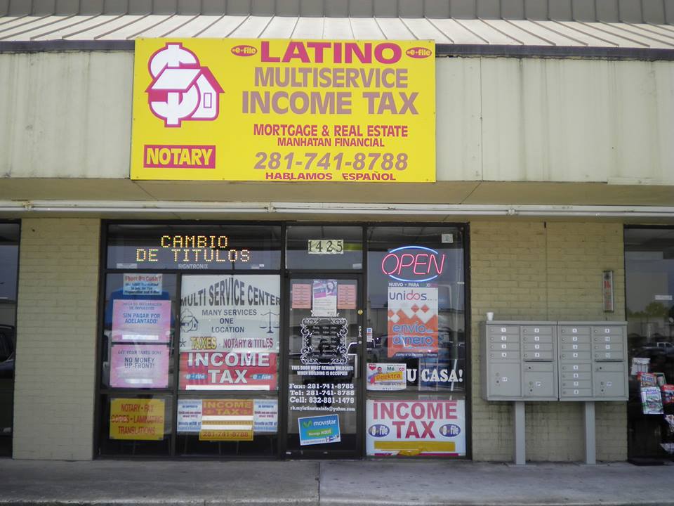 Latino Tax Multiservice Center,Preparacion de Impuestos en Houston TX,Income Tax