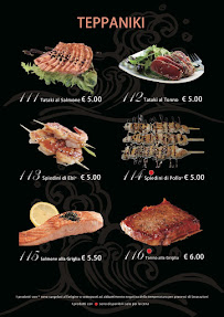 Kikyo Sushi à Potenza menu