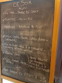 Restaurant Carabasse à Beaulieu carte