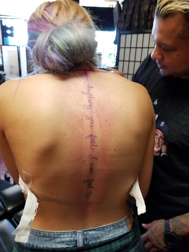 Explore cute cross tattoo ideas, creative tattoo ideas in Yucaipa, available at Gaslamp Tattoo Gallery