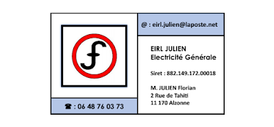 EIRL JULIEN Electricité Générale à Alzonne