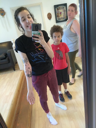 Explore koi fish sleeve tattoo ideas, creative tattoo ideas in Portland, available at Suite C Tattoo