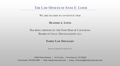 Law Offices of Anne E. Lewis