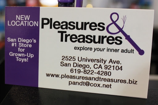 Adult Entertainment Store «Pleasures & Treasures», reviews and photos, 2525 University Ave, San Diego, CA 92104, USA