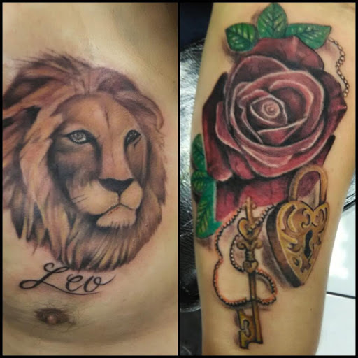 Explore tattoo ideas for men side, creative tattoo ideas in Los Angeles, available at South Central Tattoos