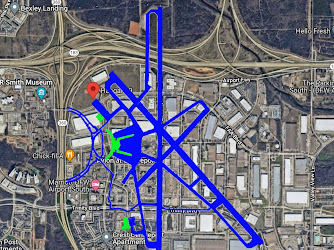 Historic Greater Southwest International Airport Runway
