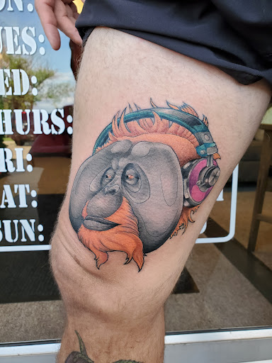 Explore until we meet again tattoo ideas, creative tattoo ideas in Peoria, available at Guerrilla Ink Tattoos