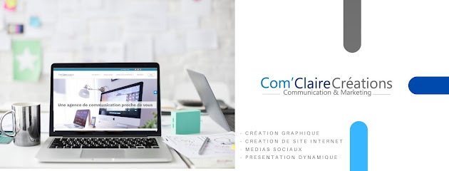 Com'Claire Créations - Agence de Marketing et Communication Digitale | Création site web | Essonne (91) Massy