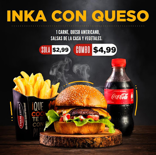 Opiniones de Inka Burger Valle de los Chillos en Quito - Hamburguesería
