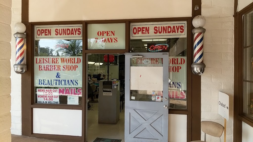 Leisure World Barber Shop 92653