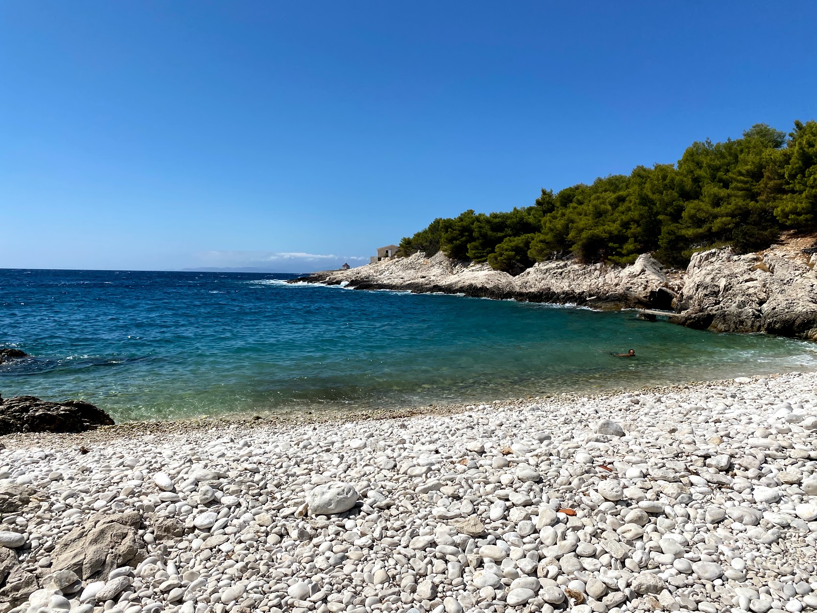 Foto von Mekicevica beach mit kleine bucht