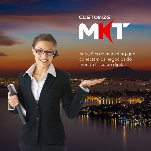 Logo da empresa - Customize MKT