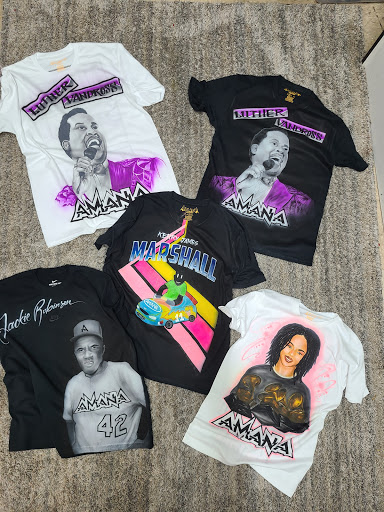 Airbrushing Service «Midwest Ink Airbrushing & Custom T-shirt Screen Print Shop», reviews and photos, 4733 S Ashland Ave, Chicago, IL 60609, USA