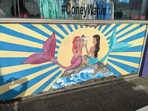 Ice Cream Shop «Coney Waffle», reviews and photos, 803 Ocean Ave, Belmar, NJ 07719, USA