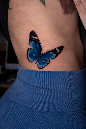 Explore rose foot tattoo ideas, creative tattoo ideas in New York, available at Picasso Tattoo Studio