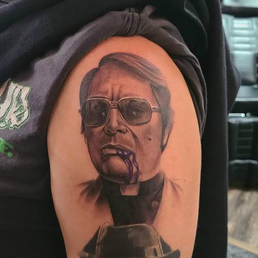 Explore ariel tattoo ideas, creative tattoo ideas in Taylor, available at Babydolls Tattoos