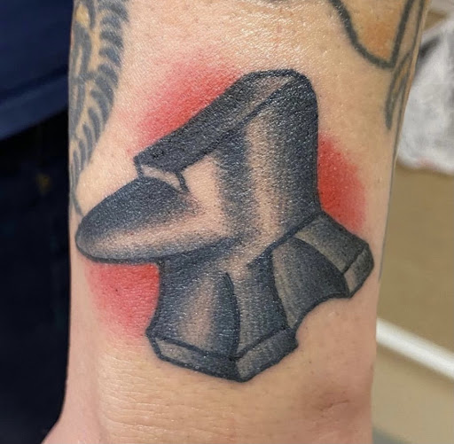 Explore bluey tattoo ideas, creative tattoo ideas in Mckinney, available at Anvil Tattoo