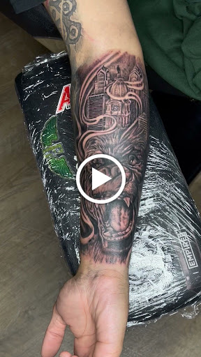 Explore yorkie tattoo ideas, creative tattoo ideas in Philadelphia, available at 9414 Ink