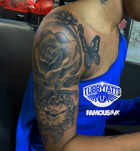 Explore woman arm tattoo ideas, creative tattoo ideas in Hammond, available at Famous Ink, Inc.