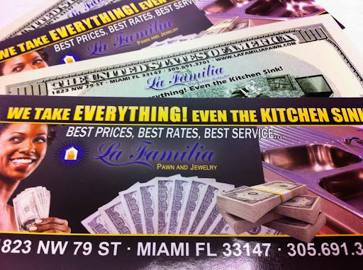 Pawn Shop «La Familia Pawn and Jewelry», reviews and photos, 1823 NW 79th St, Miami, FL 33147, USA