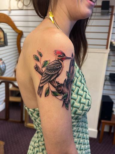 Explore kids name tattoo ideas, creative tattoo ideas in Eureka Springs, available at Sailors Luck Tattoo