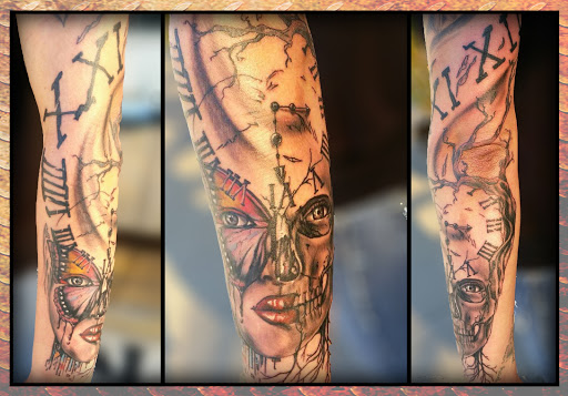 Explore good ideas for cover up tattoos, creative tattoo ideas in Omaha, available at Eternal Tattoo & Body Piercing - Omaha