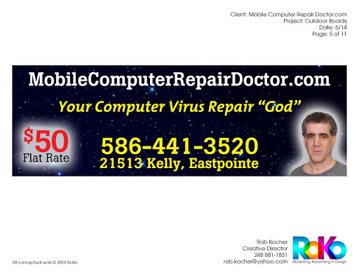 Computer Repair Service «Mobile Computer Repair Doctor», reviews and photos, 21513 Kelly Rd, Eastpointe, MI 48021, USA