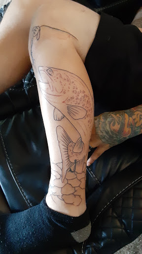 Explore design tattoo ideas for men, creative tattoo ideas in Longview, available at Anchor Down Tattoo and Piercing