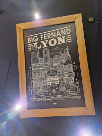 Carte du Big Fernand à Lyon