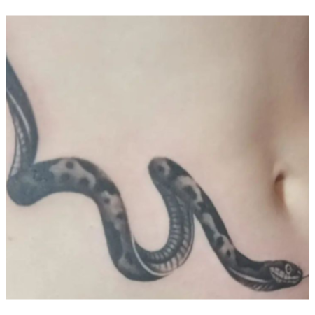 Explore evil angel tattoo ideas, creative tattoo ideas in Seattle, available at Good Times Tattoo