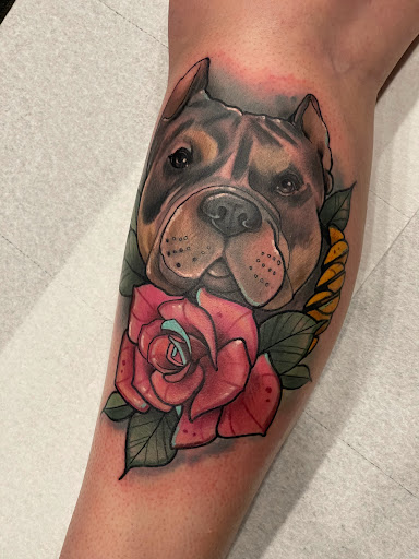 Find gym tattoo ideas for men for your next unique tattoo in Cabot at ELECTRIC PANTHER TATTOO GALLERY