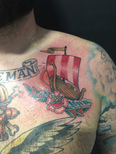 Explore dark knight tattoo ideas, creative tattoo ideas in Mount Juliet, available at Division Street Tattoo Company