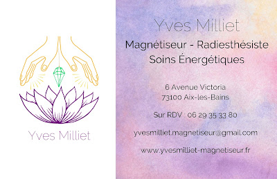 Yves Milliet - Magnétiseur Radiesthésiste à Aix-les-Bains