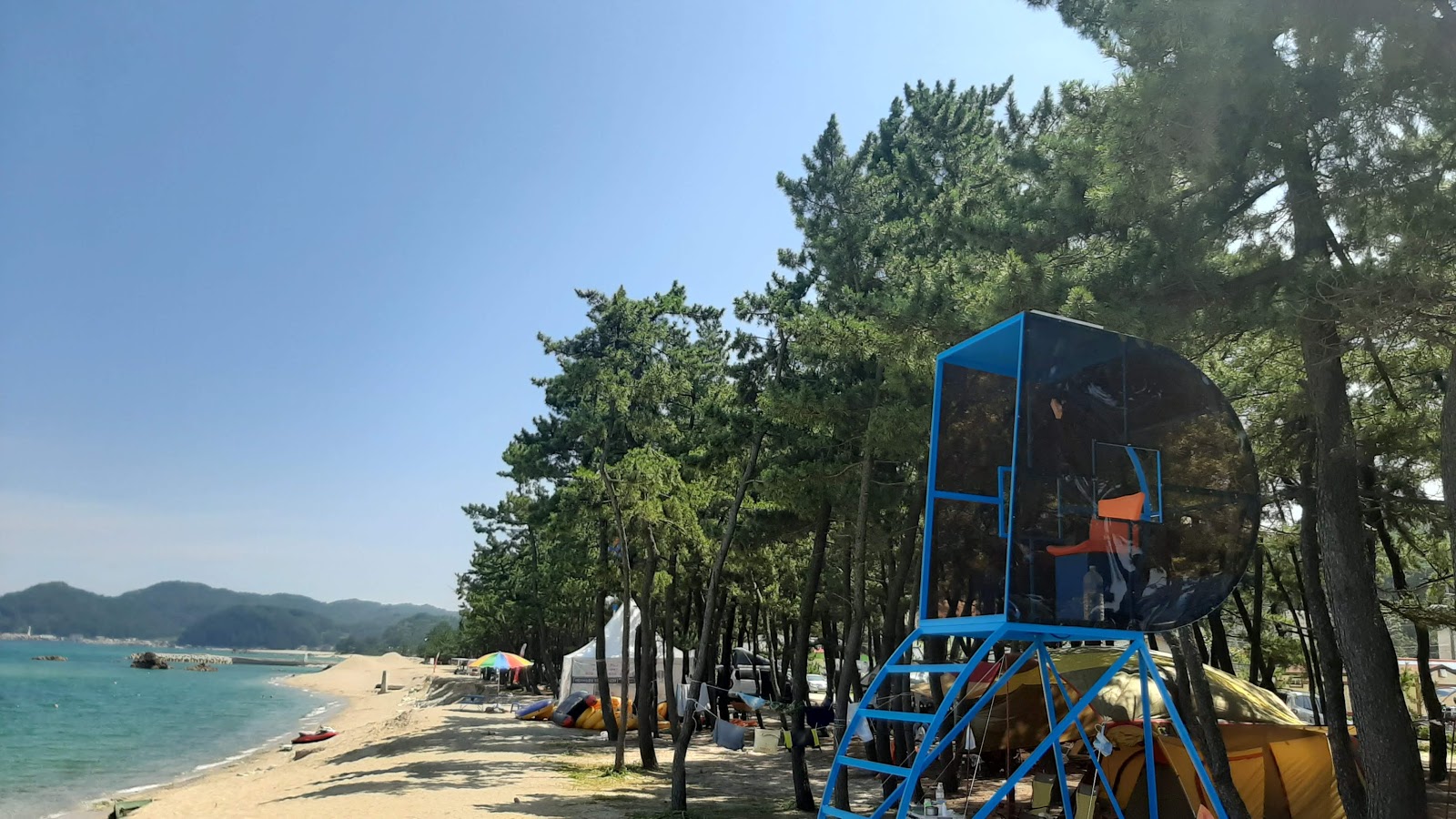 Fotografie cu Wonpyeong Beach și așezarea