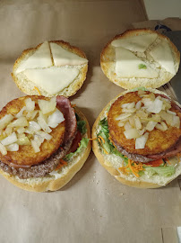 Aliment-réconfort du Restauration rapide Friterie gratin burger saint pol sur mer à Dunkerque - n°4