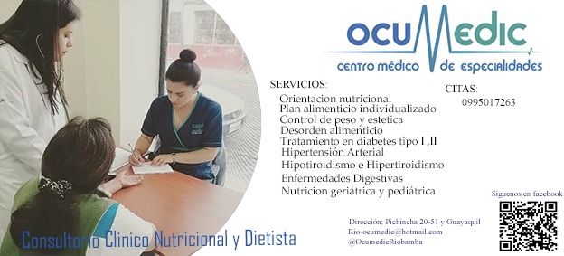 Opiniones de Ocumedic en Riobamba - Médico