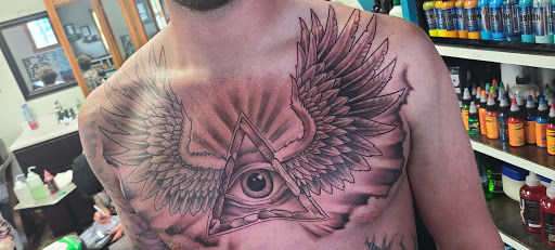 Explore borderlands tattoo ideas, creative tattoo ideas in Stetsonville, available at Solace Ink Company LLC