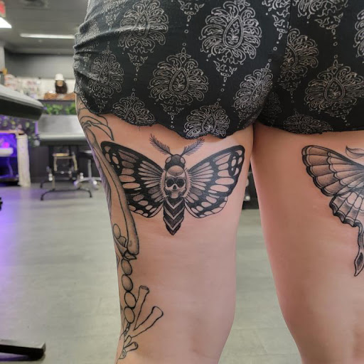 Find sun moon tattoo ideas for your next unique tattoo in Monroeville at Klexos Tattoo Studio LLC