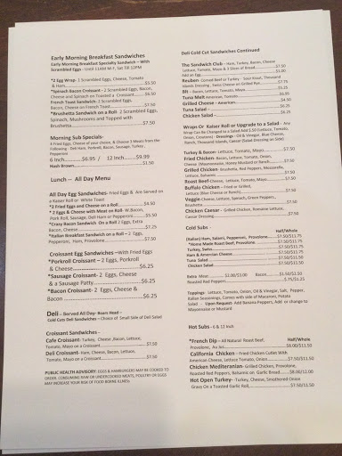 Restaurant «The Sandwich Club Cafe», reviews and photos, 2270 US-501, Conway, SC 29526, USA