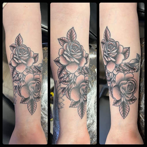 Explore cute boyfriend name tattoo ideas, creative tattoo ideas in Cheyenne, available at The T.R.I.B.E. Zoo, LLC Tattoo