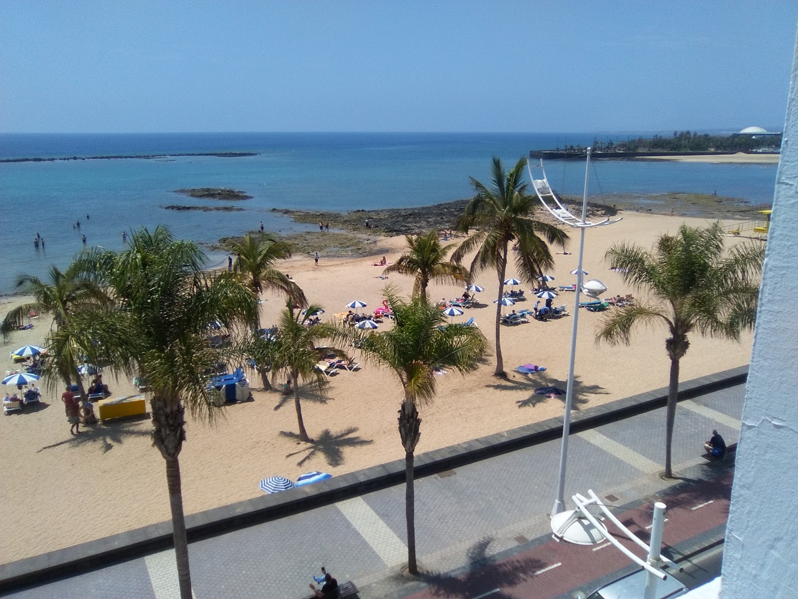 Photo de Plage Reducto zone des équipements