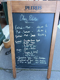 Menu / carte de Bistrot Chez Polette à Dieppe