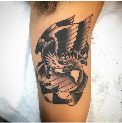 Explore chest tattoo ideas, creative tattoo ideas in Twentynine Palms, available at Hilltop Tattoo Company
