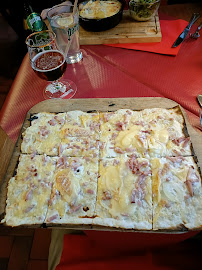 Tarte flambée du Restaurant de spécialités alsaciennes La Halle aux Blés à Obernai - n°13