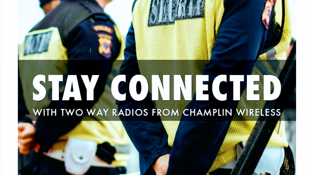 Champlin Wireless Walkie Talkie Two-Way Radios