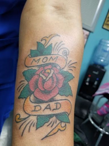 Explore pet memory tattoo ideas, creative tattoo ideas in Glenside, available at Glenside Tattoo